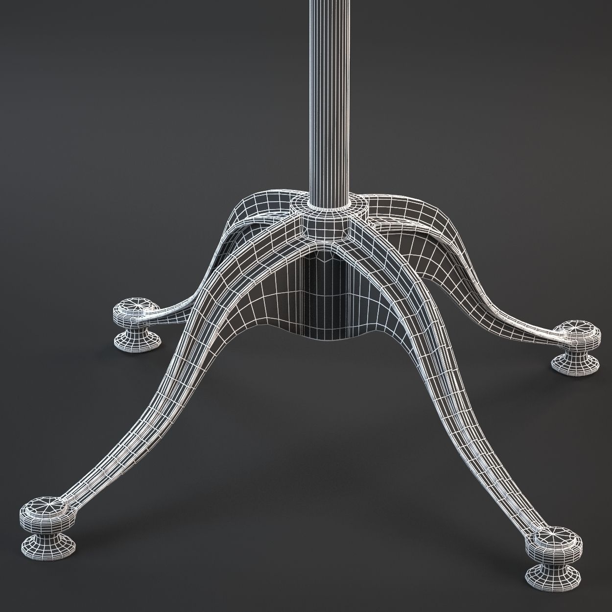 V42 Bistro Table Large 3D model_4