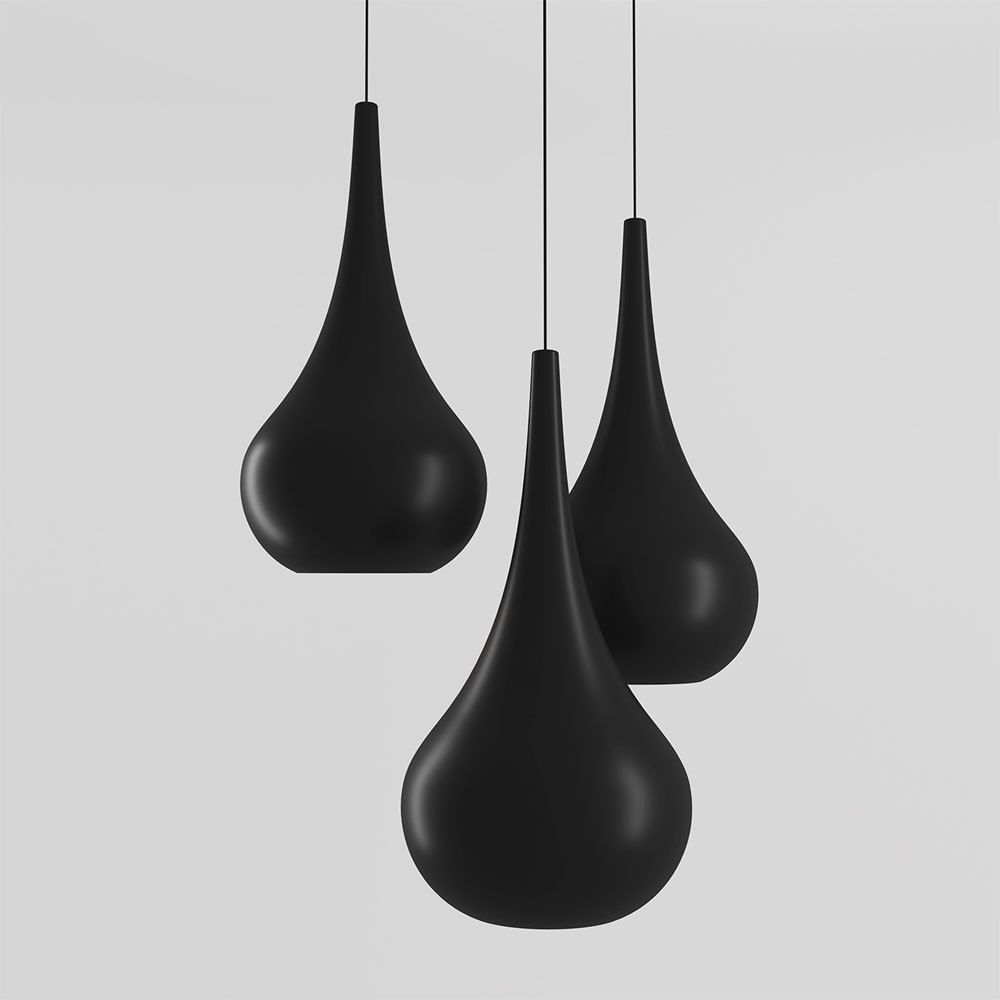 Tears Drop Lamp Pendant Light 3D model