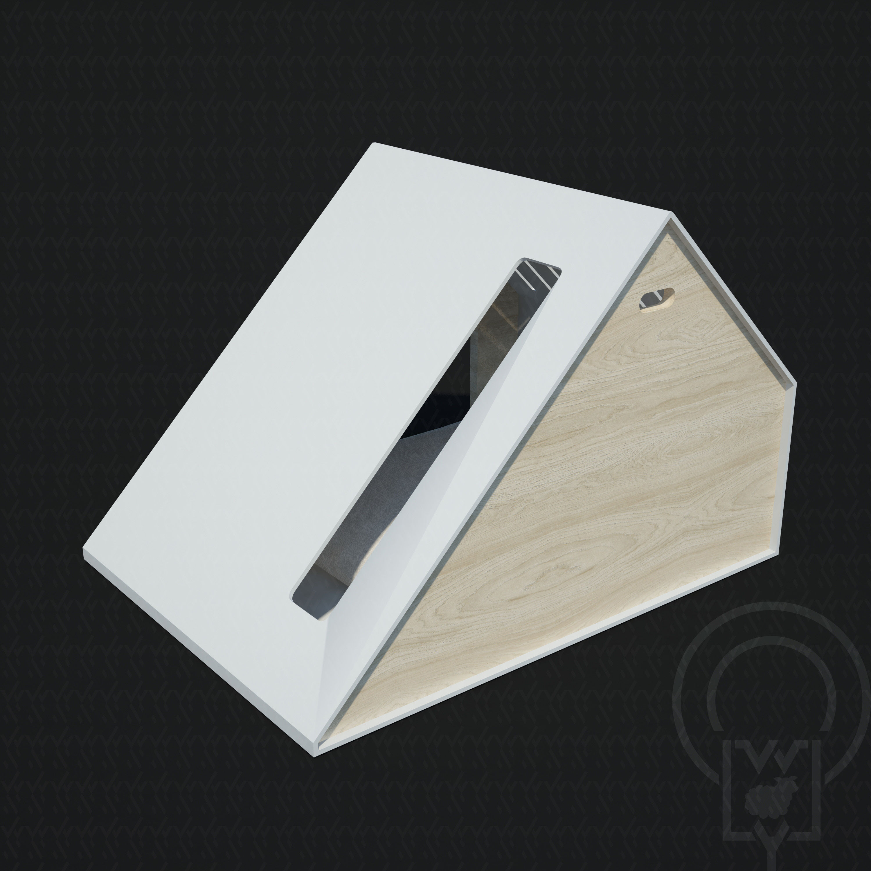 Deauvile pet House  Low-poly 3D model_14