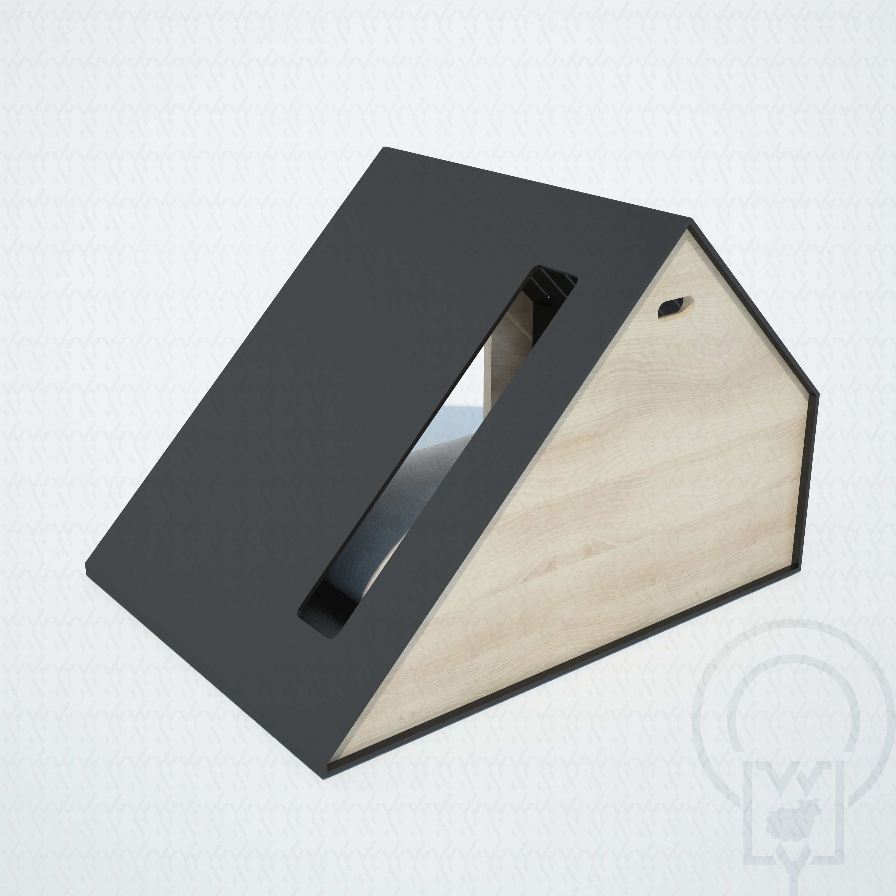 Deauvile pet House  Low-poly 3D model_16