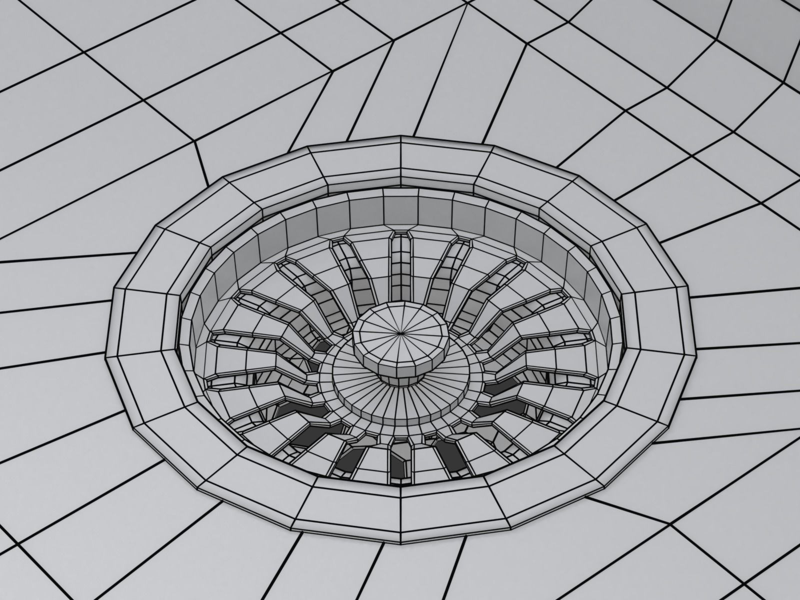 Kitchen Sink with double Bowl Tap and Drain 3D model_29