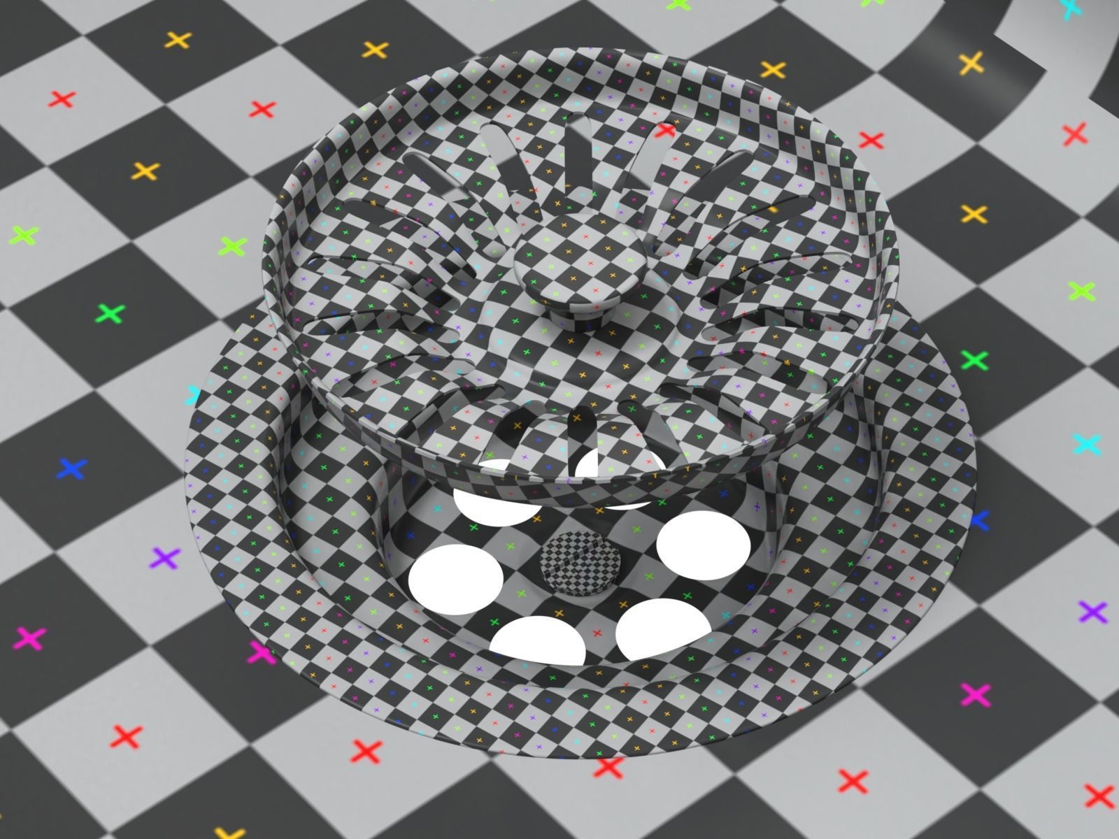 Kitchen Sink with double Bowl Tap and Drain 3D model_17