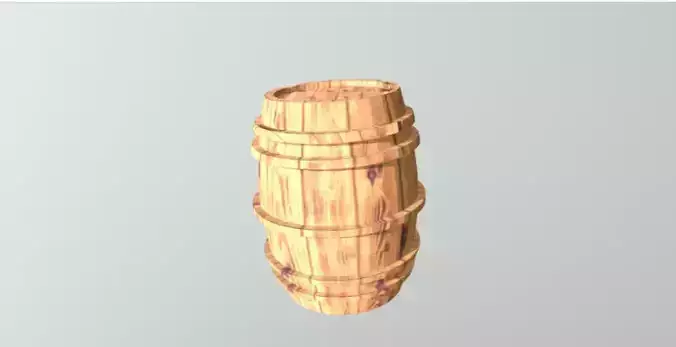 Wooden Barrel