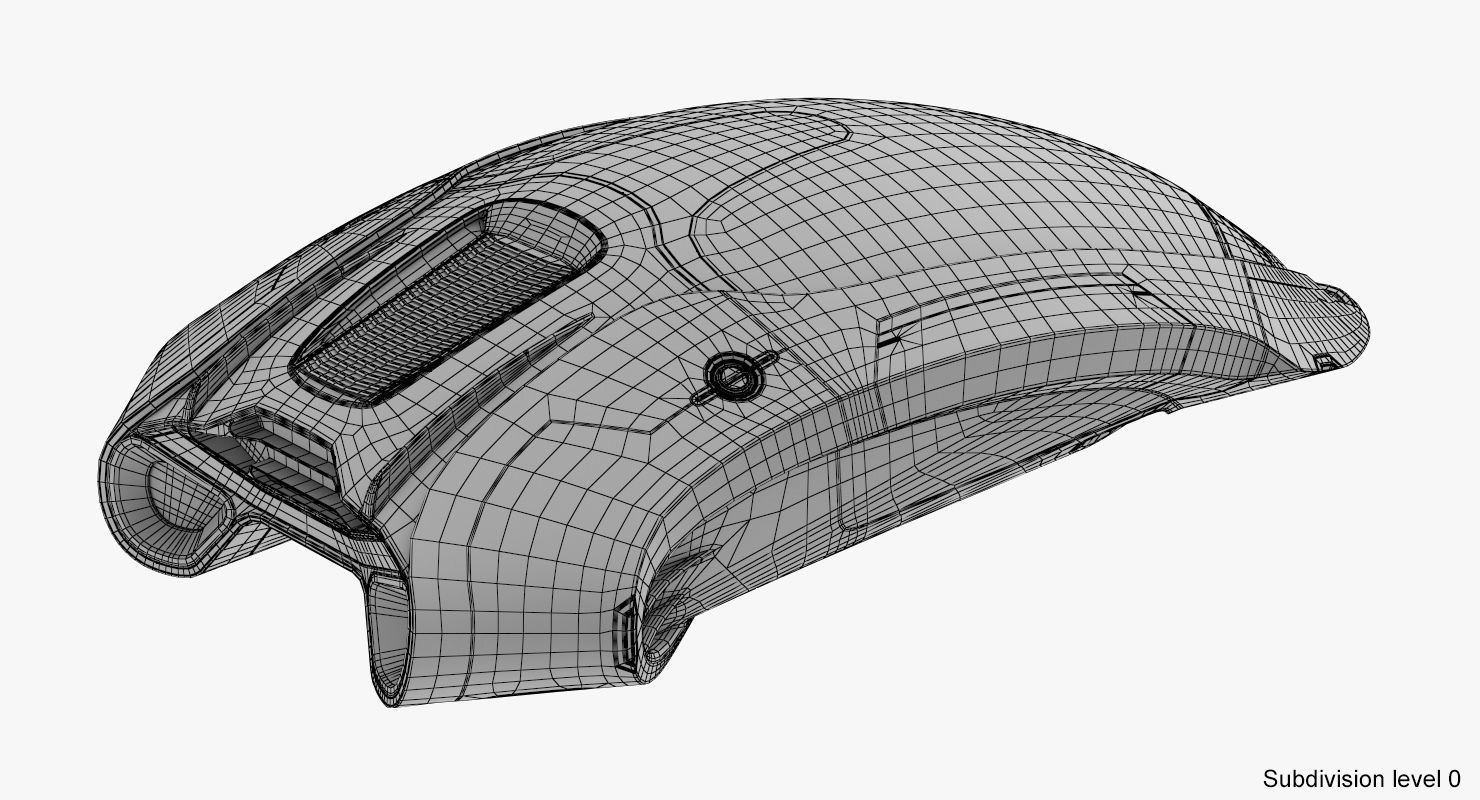 Hover car concept 4 3D model_28