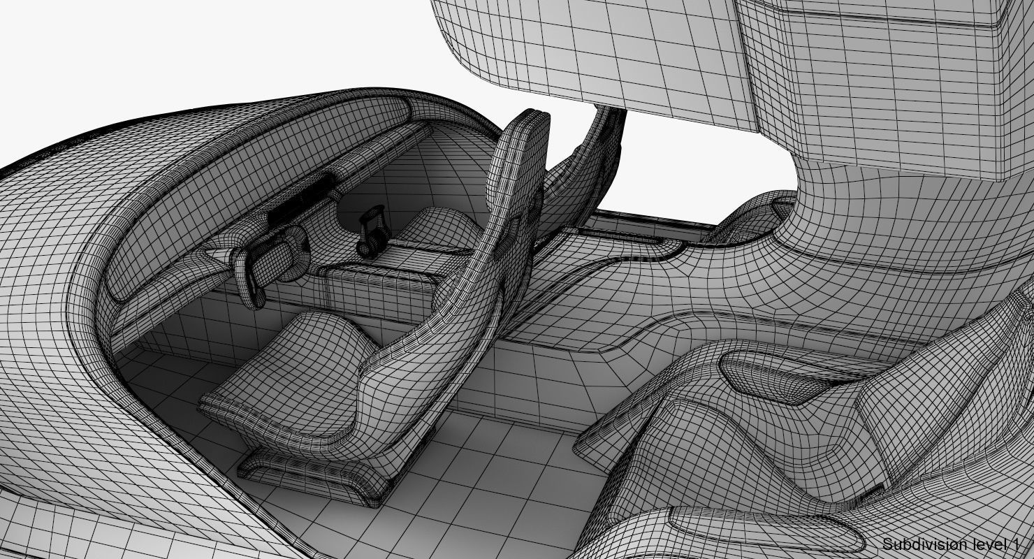 Hover car concept 4 3D model_33