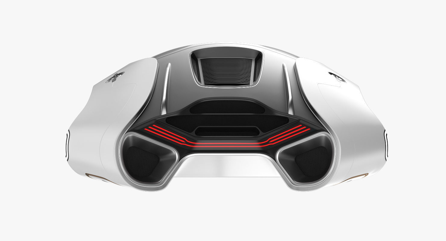 Hover car concept 4 3D model_10