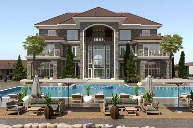 Villa 28 3D model