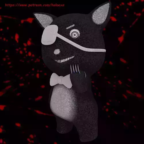 MR Teddy Low-poly 3D model