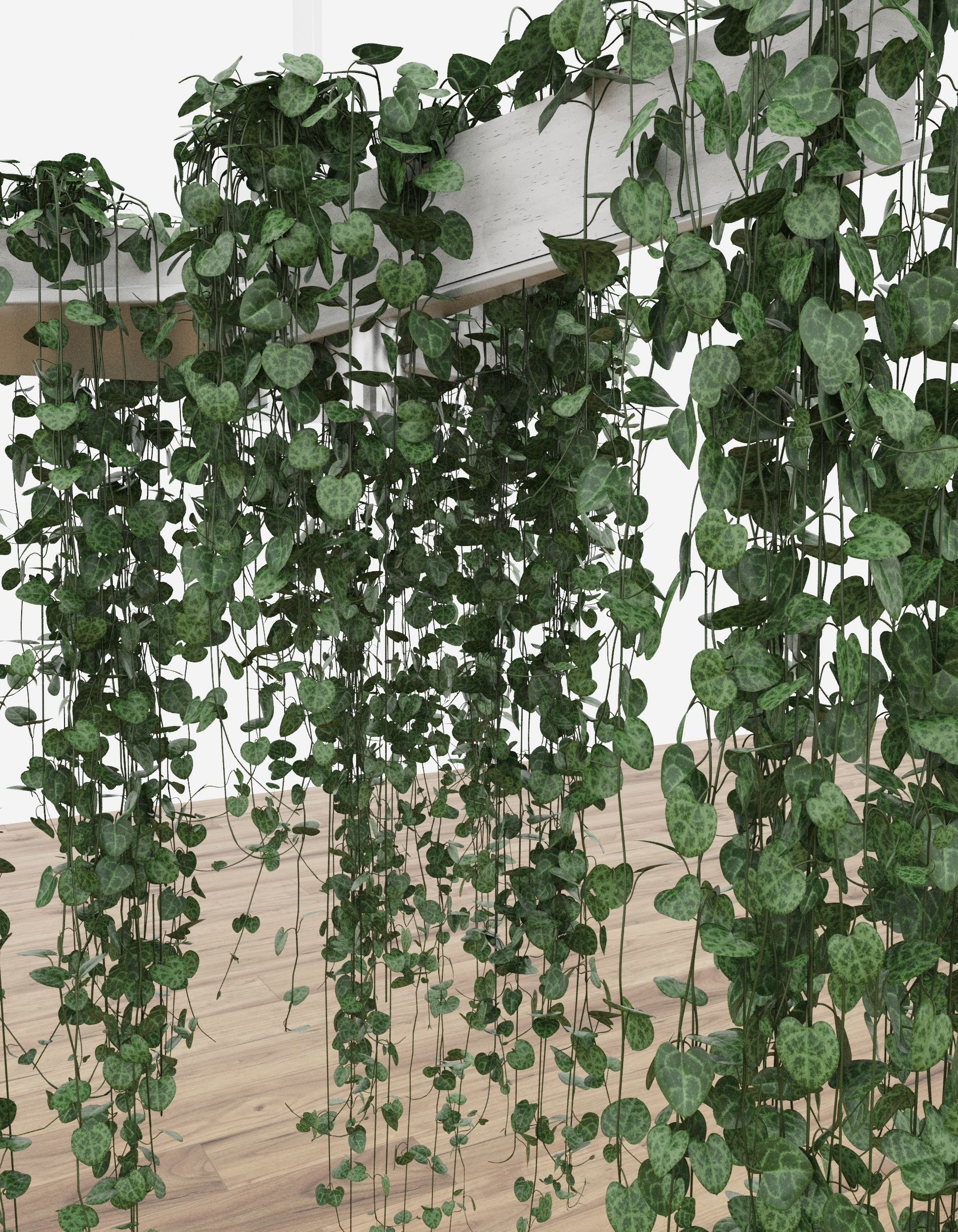 Plant49 ivy chandelier 3D model_1