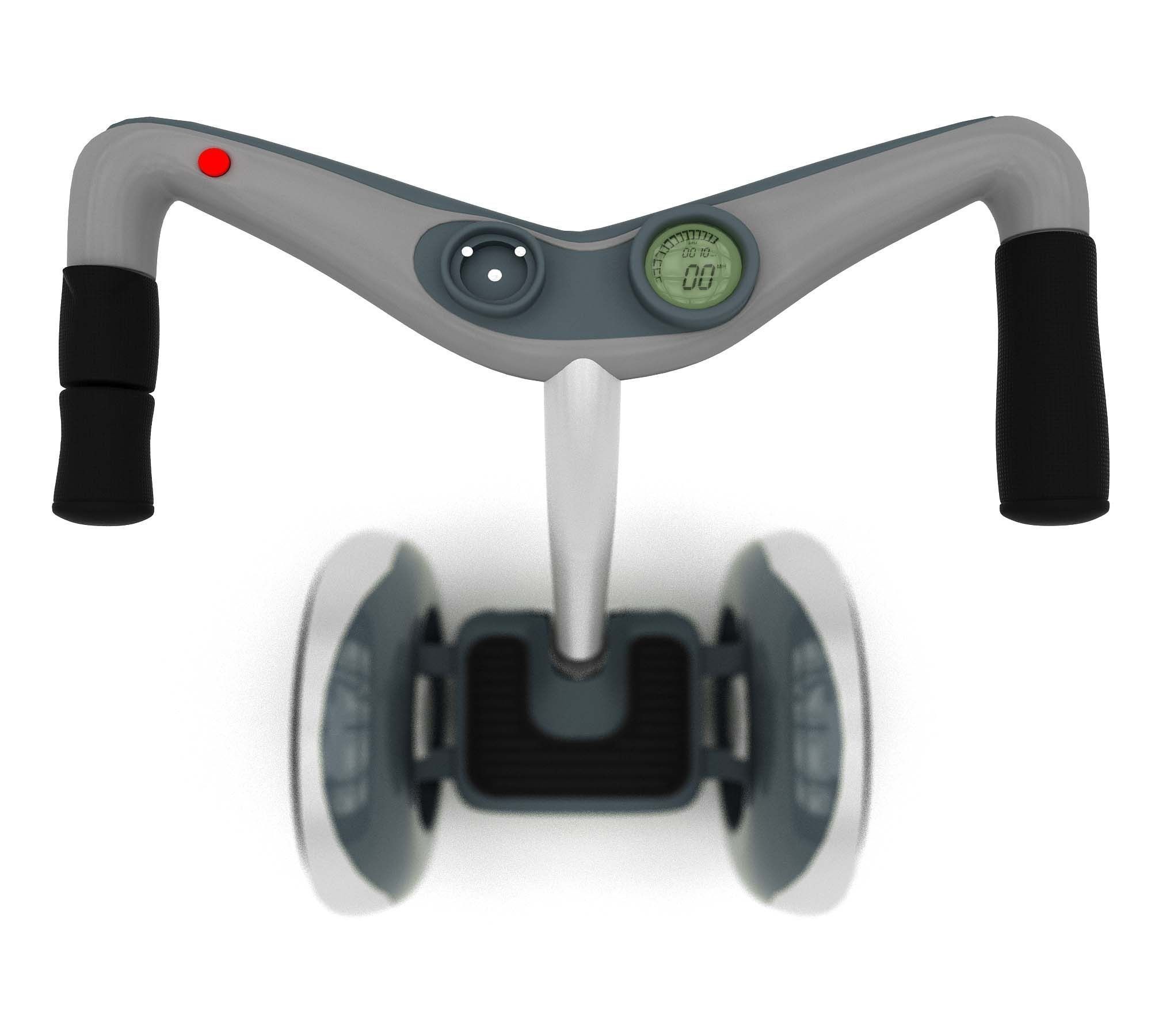 segway electric scooter 3D model_3