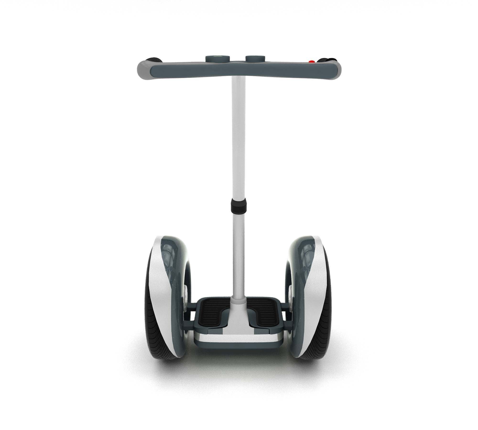 segway electric scooter 3D model_1