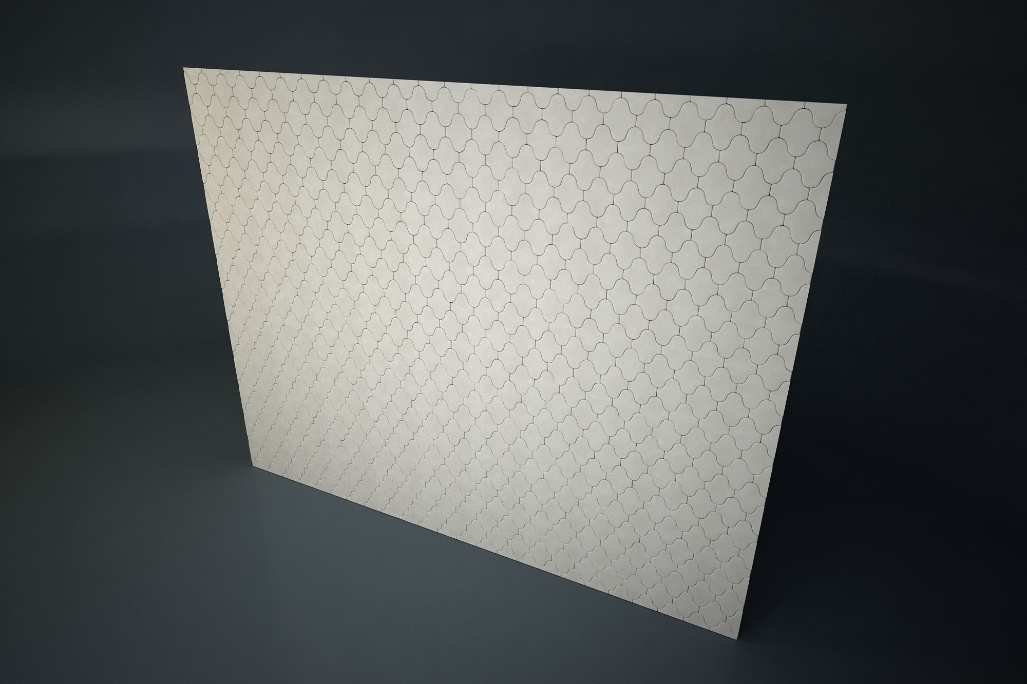 Moroccan Pattern 01 3D model_4