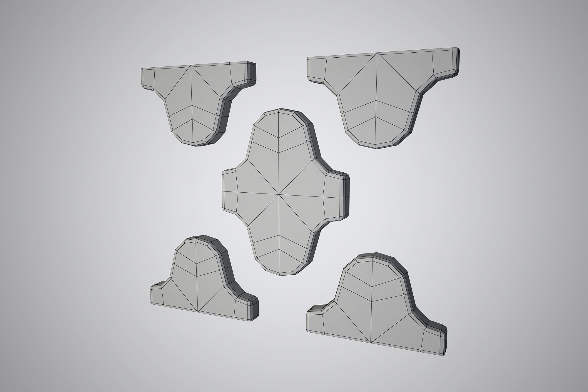 Moroccan Pattern 01 3D model_7