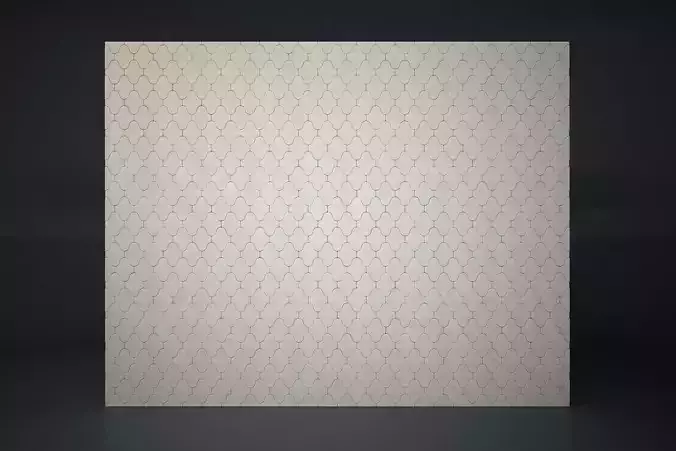 Moroccan Pattern 01 3D model