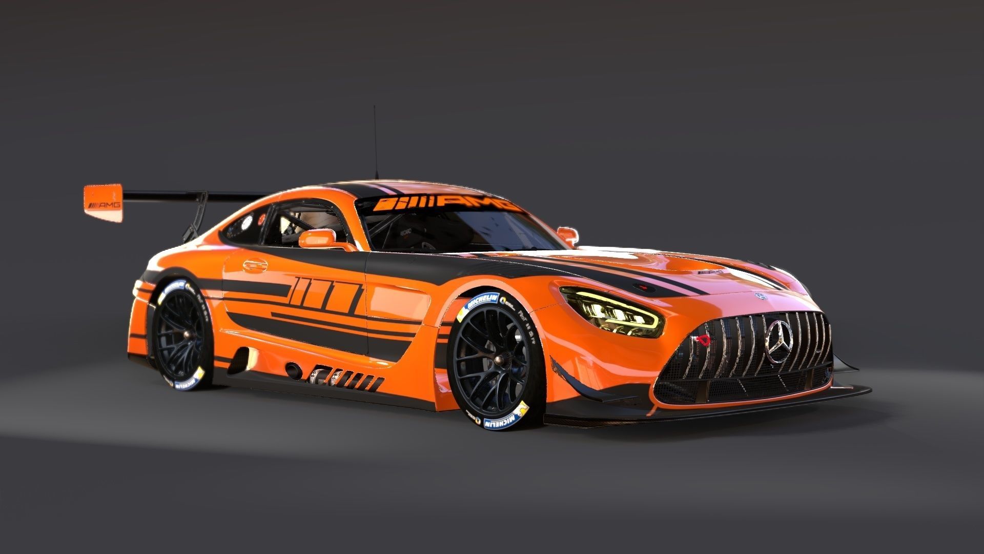 Mercedes AMG GT3 2020  3D model_11