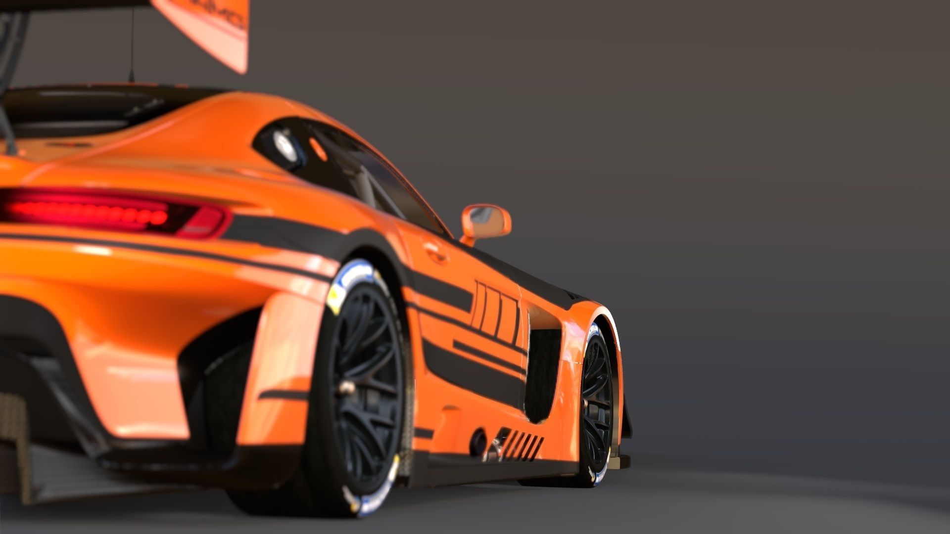 Mercedes AMG GT3 2020  3D model_6