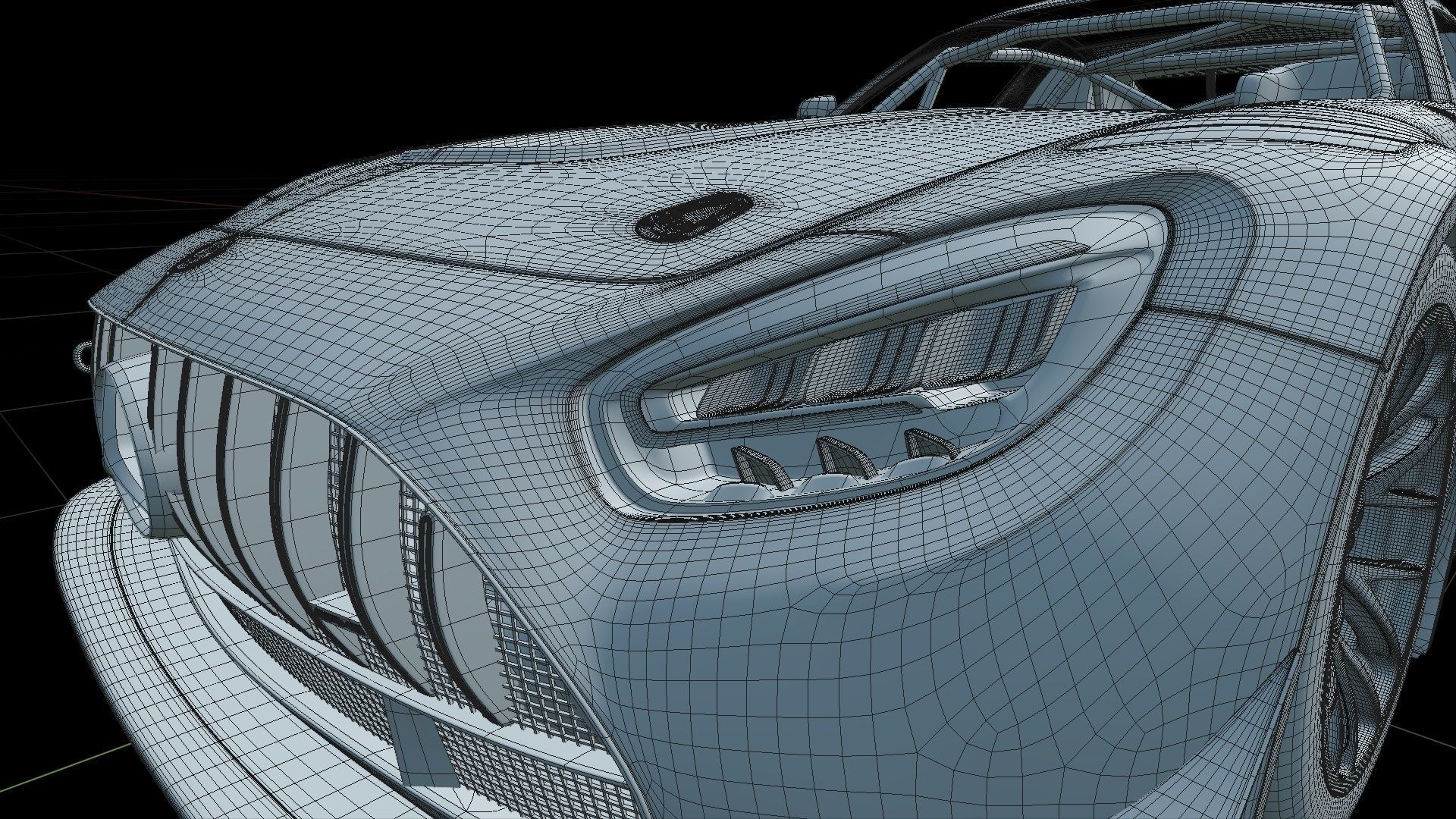 Mercedes AMG GT3 2020  3D model_25