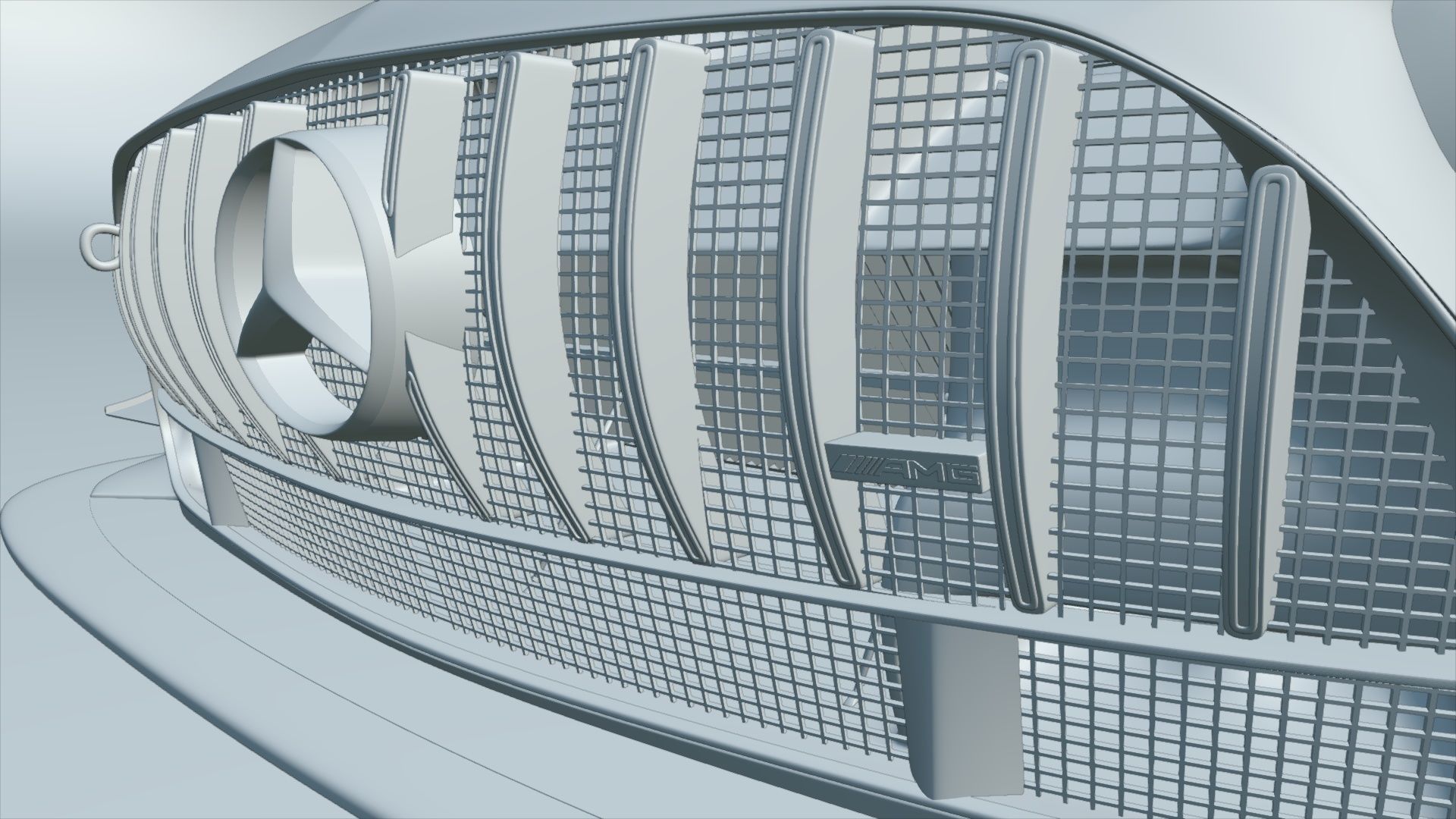 Mercedes AMG GT3 2020  3D model_12