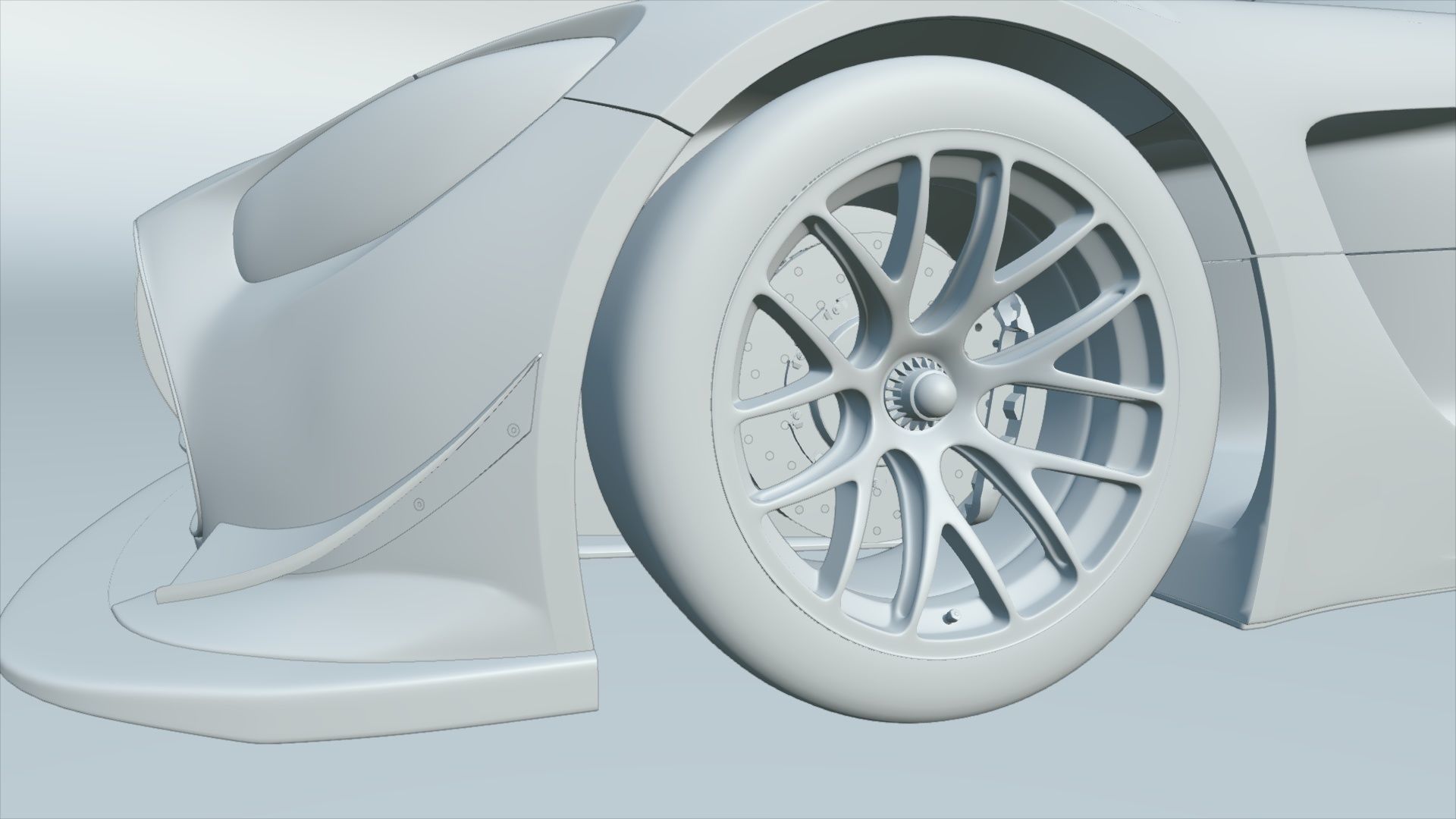 Mercedes AMG GT3 2020  3D model_13