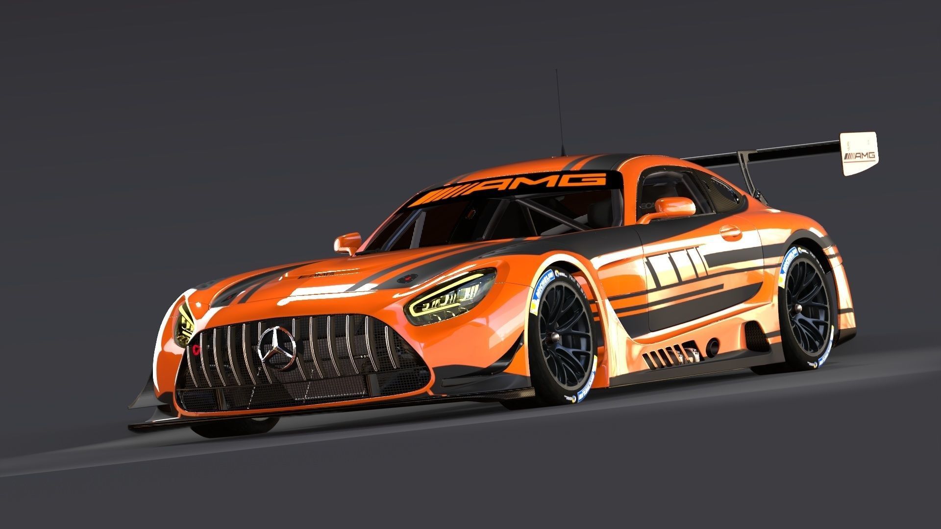 Mercedes AMG GT3 2020  3D model_1