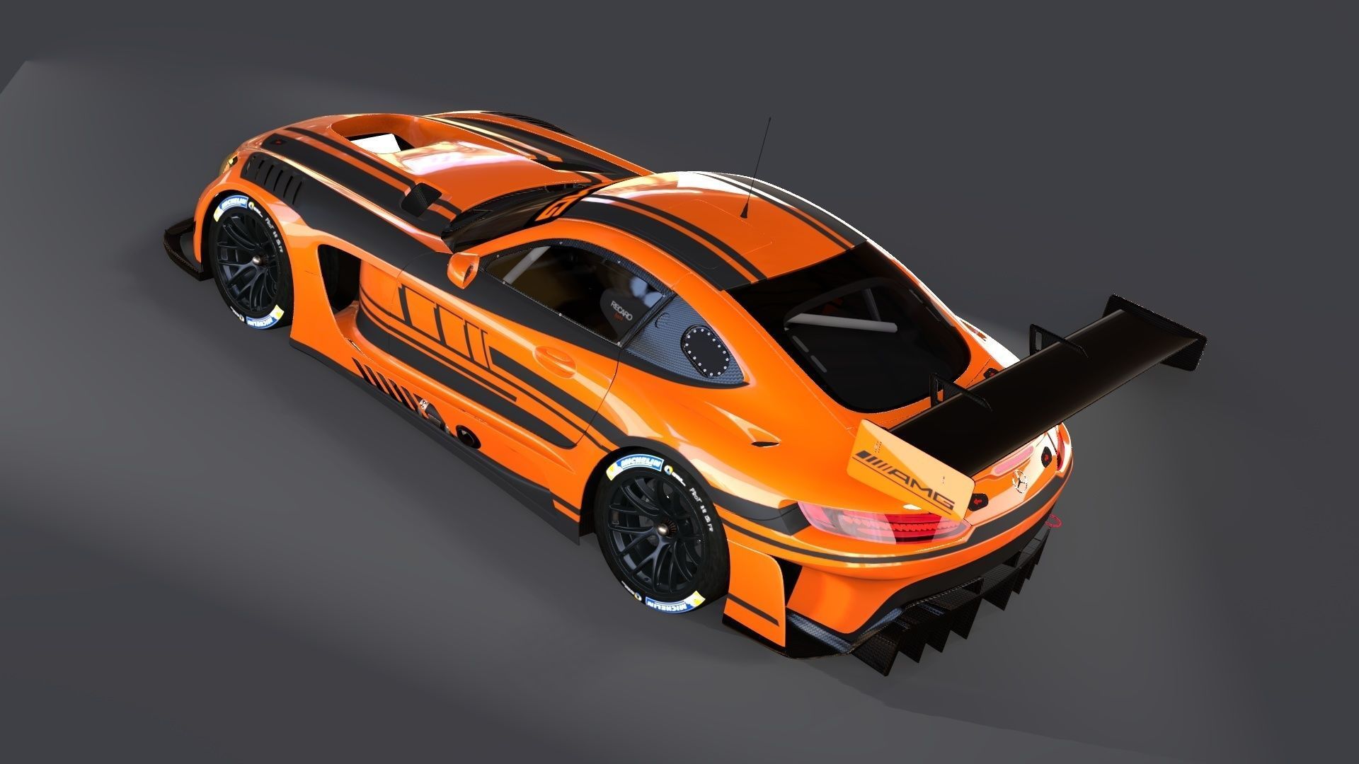 Mercedes AMG GT3 2020  3D model_5