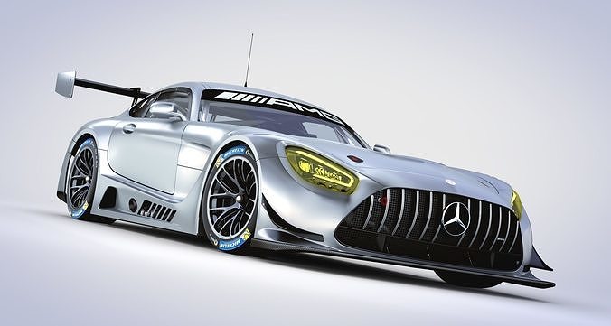 Mercedes AMG GT3 2020  3D model