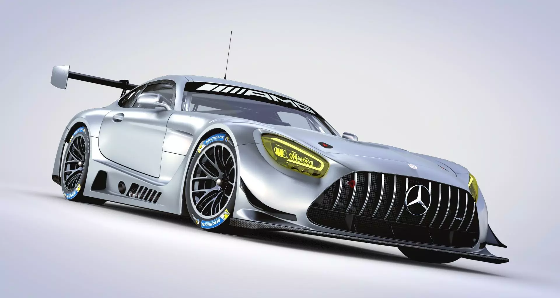 Mercedes AMG GT3 2020  3D model_0