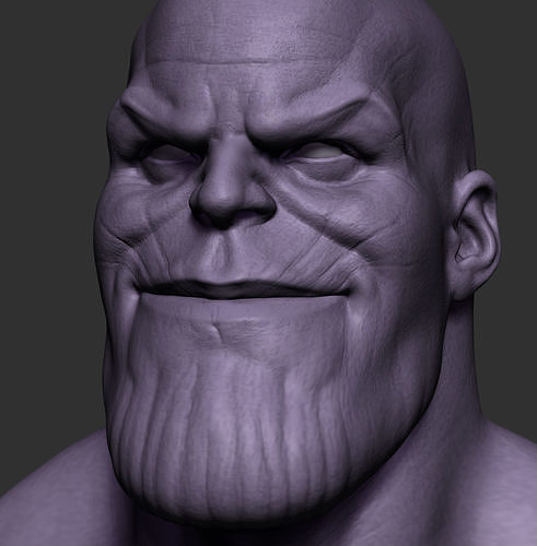 Thanos Bust 3D print model