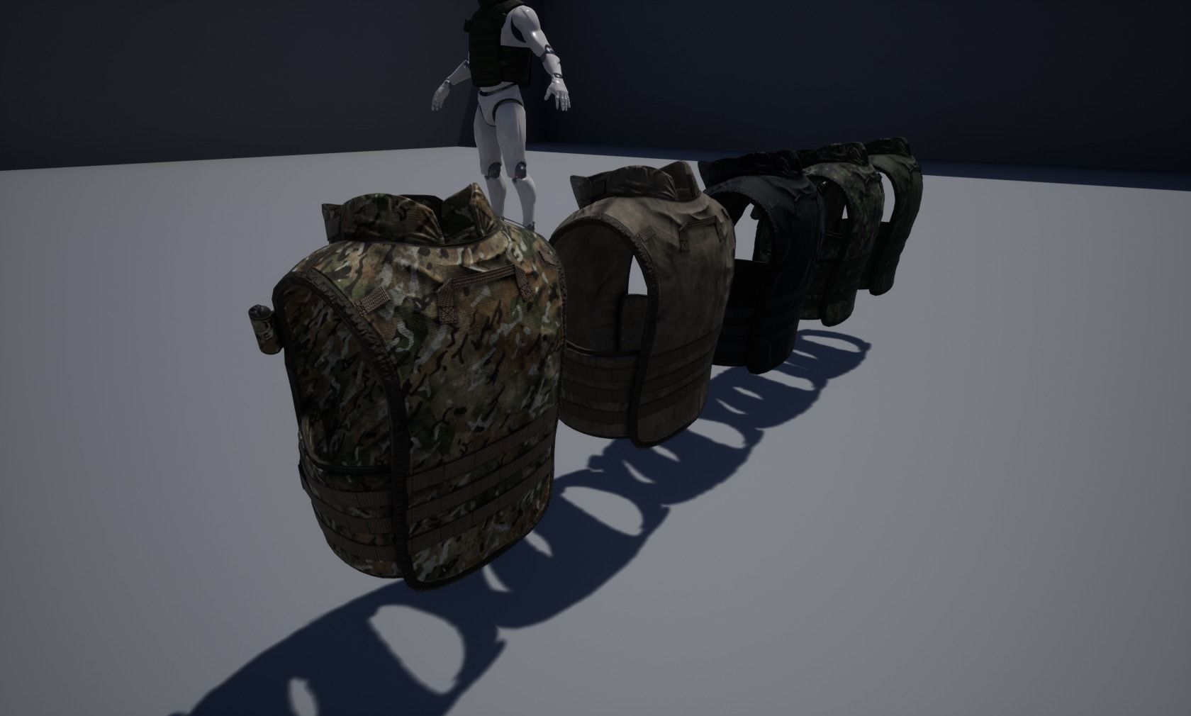Army Vest 02 Low-poly 3D model_15