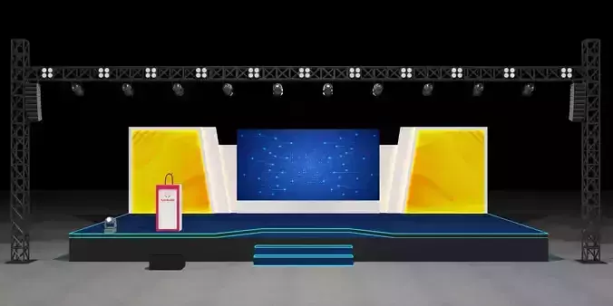 Stage design  3D model