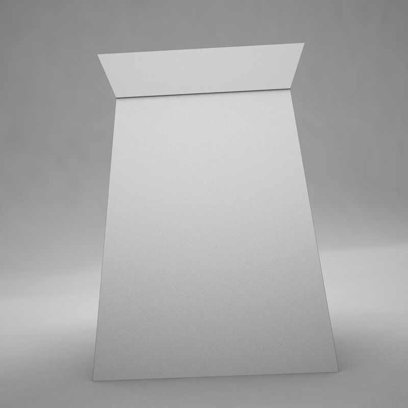 modern night table Low-poly 3D model_11