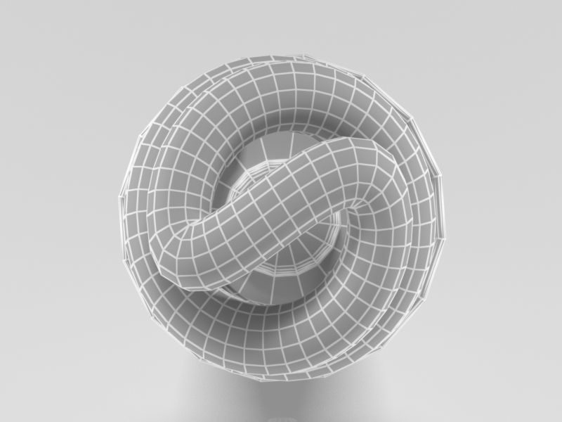 Fluorescent light bulb 3D model_11