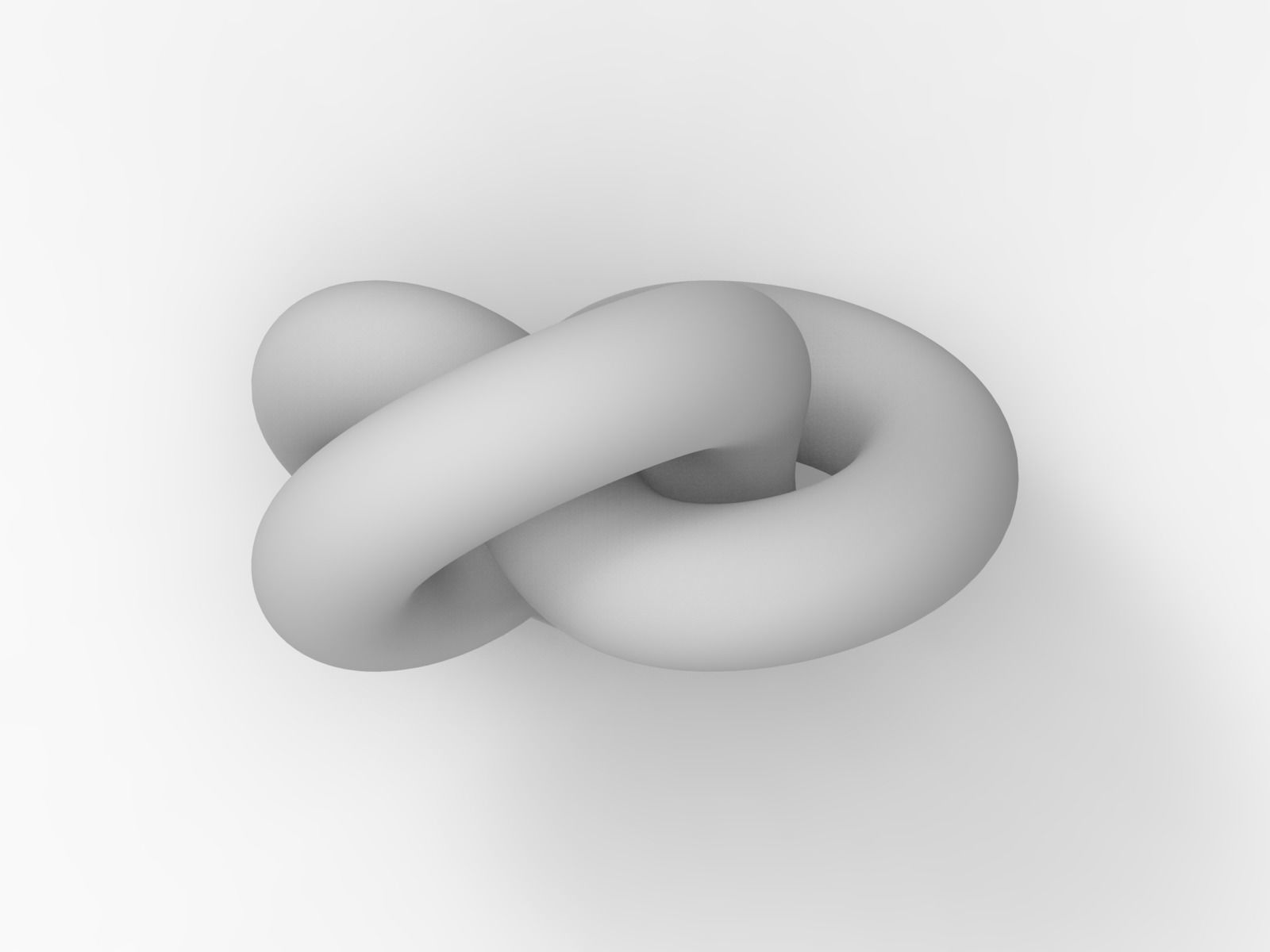 Torus Knot - Ready for 3D print 3D model 3D printable | CGTrader