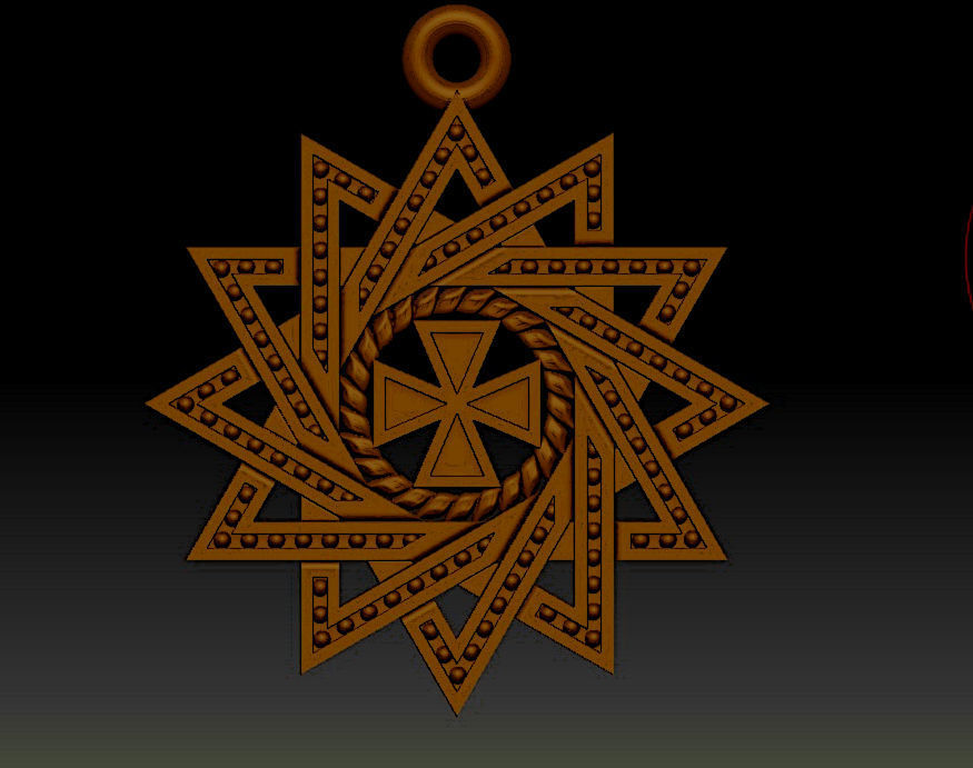 celtic-pendant-3d-model-stl Free 3D print model_1