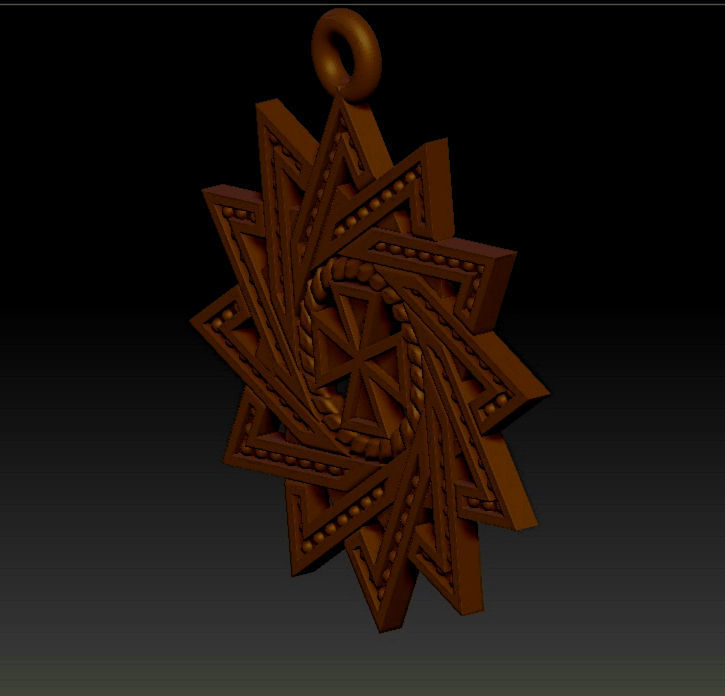 celtic-pendant-3d-model-stl Free 3D print model_2