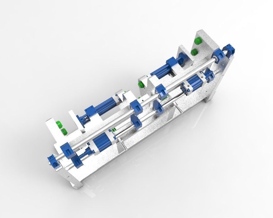 Assembly and welding bench 3D model_2