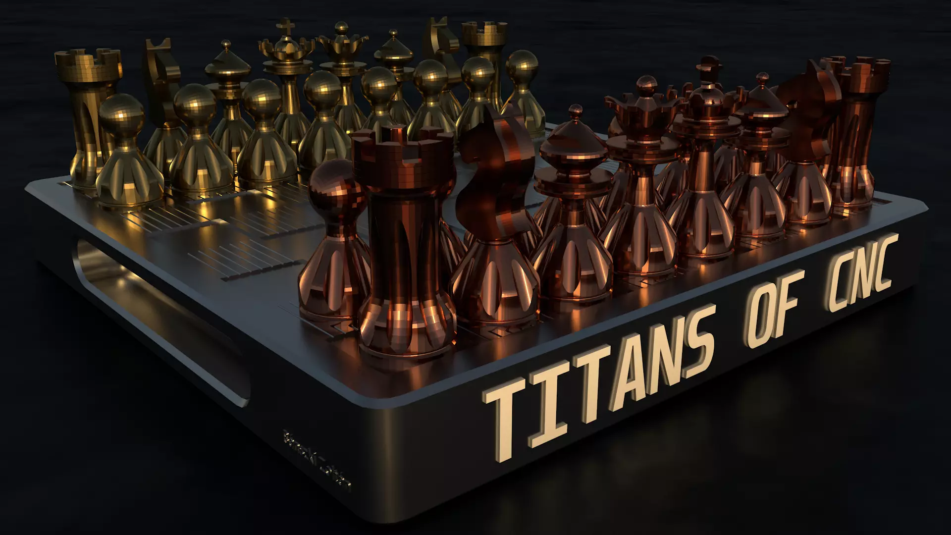 Titans Chess Free 3D model_0