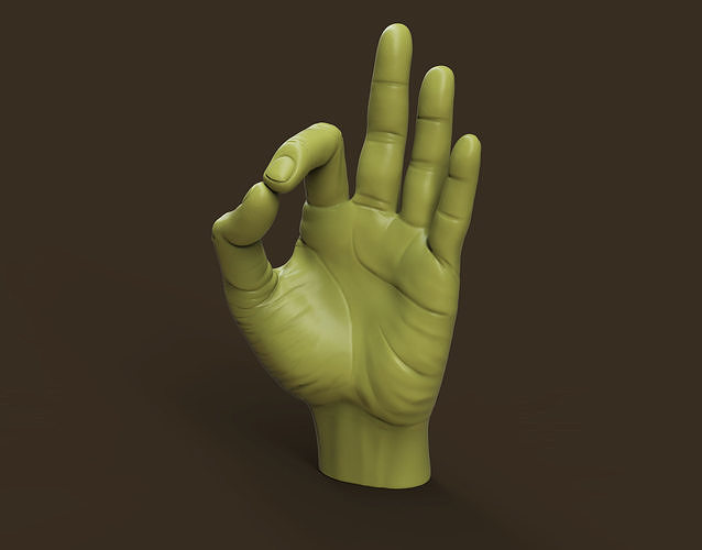 Yoga Mudra hand Pose  3D print model