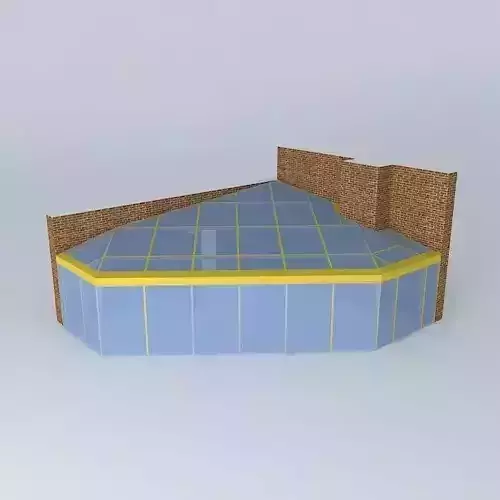 Conservatory A1271 Free 3D model