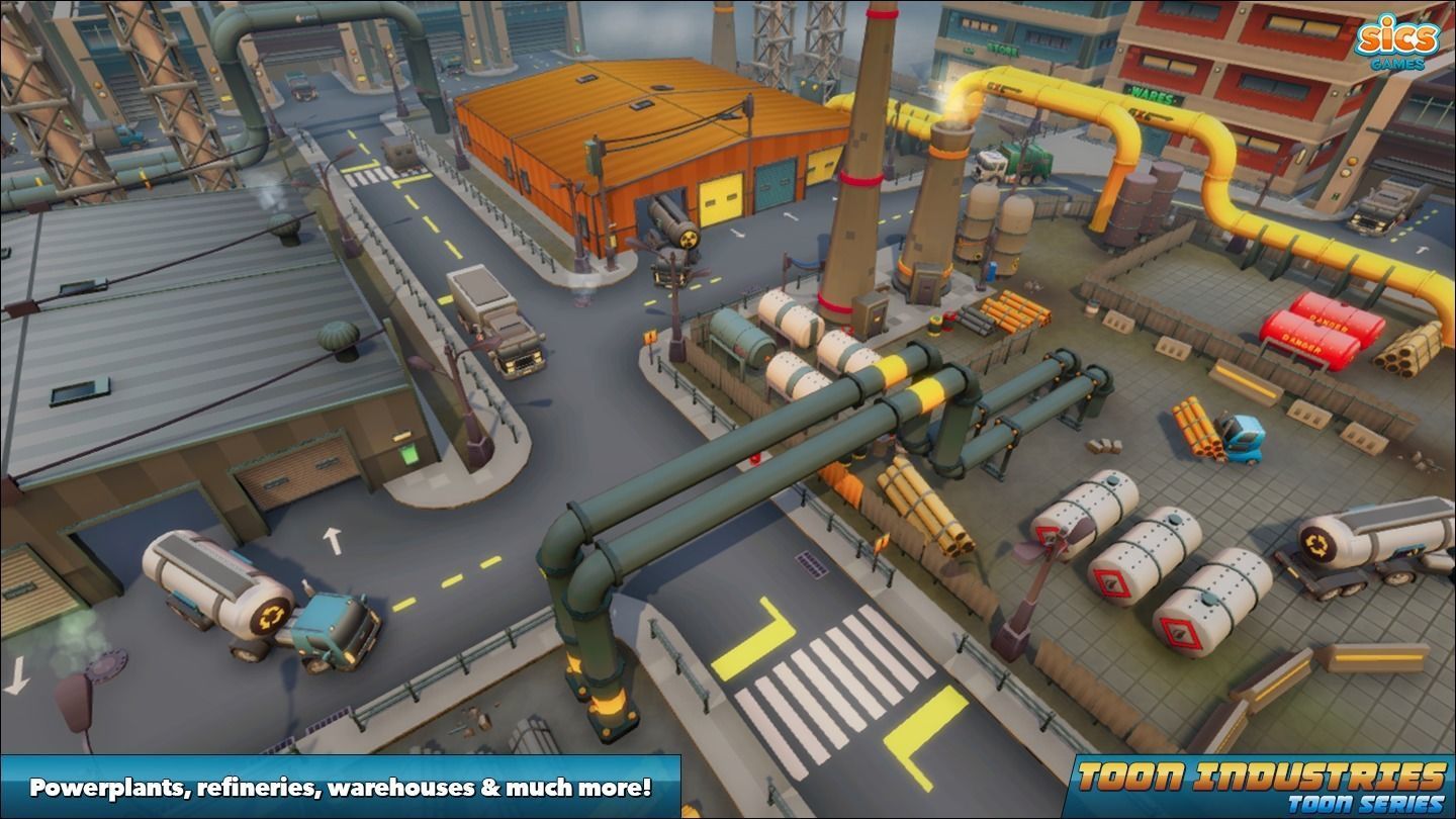 Toon Industries Low-poly 3D model_3