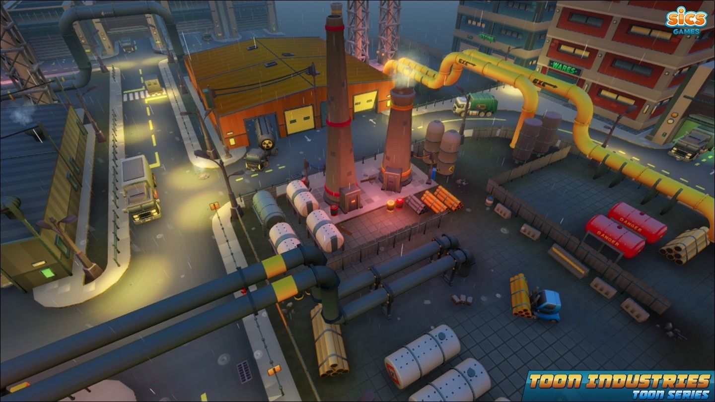 Toon Industries Low-poly 3D model_4