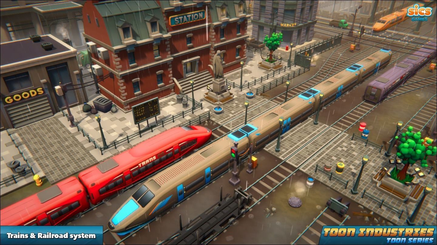 Toon Industries Low-poly 3D model_7