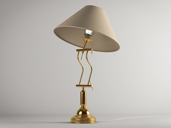 Old Table Lamp for Rhino 3D model