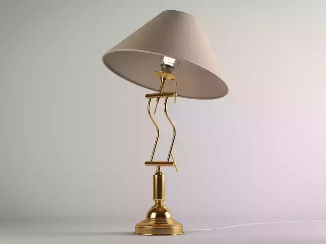 Old Table Lamp for Rhino 3D model