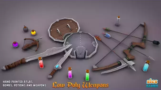 Low-Poly Weapons