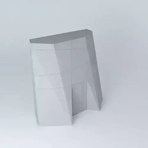 Entrance box Free 3D model