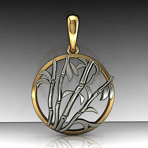 pendat-bamboo-3d-model -stl Free 3D print model