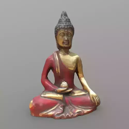 Buddha Low-poly 3D model Buddha Low-poly 3D model