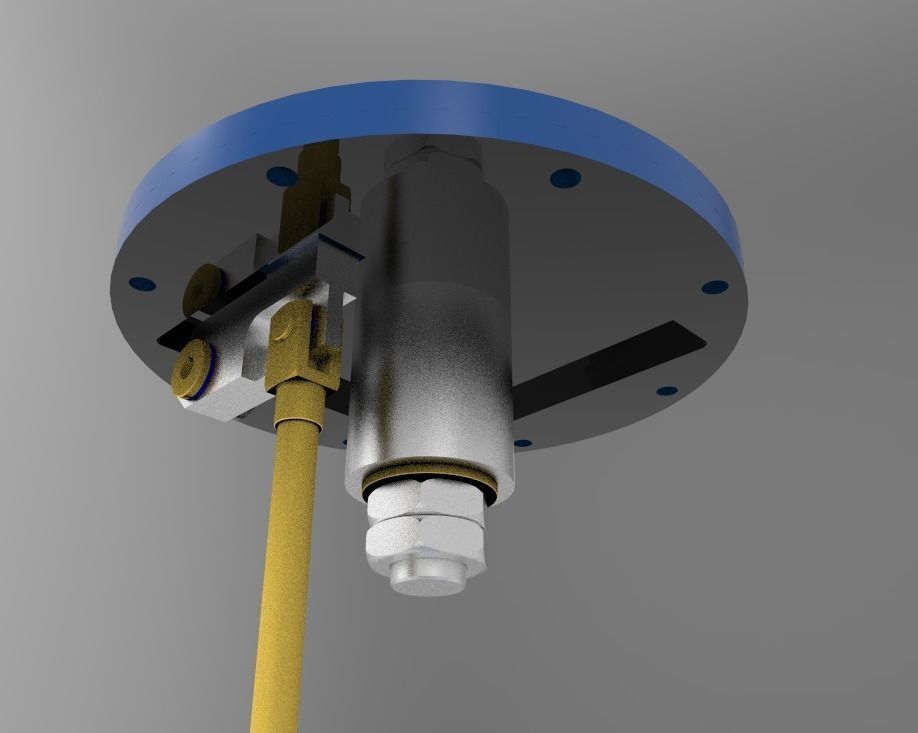 4-position indexed rotating base 3D model_3