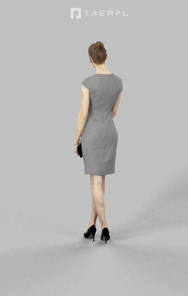 10x Business Man Woman People Scanned Volume01 3D Model Collection_48